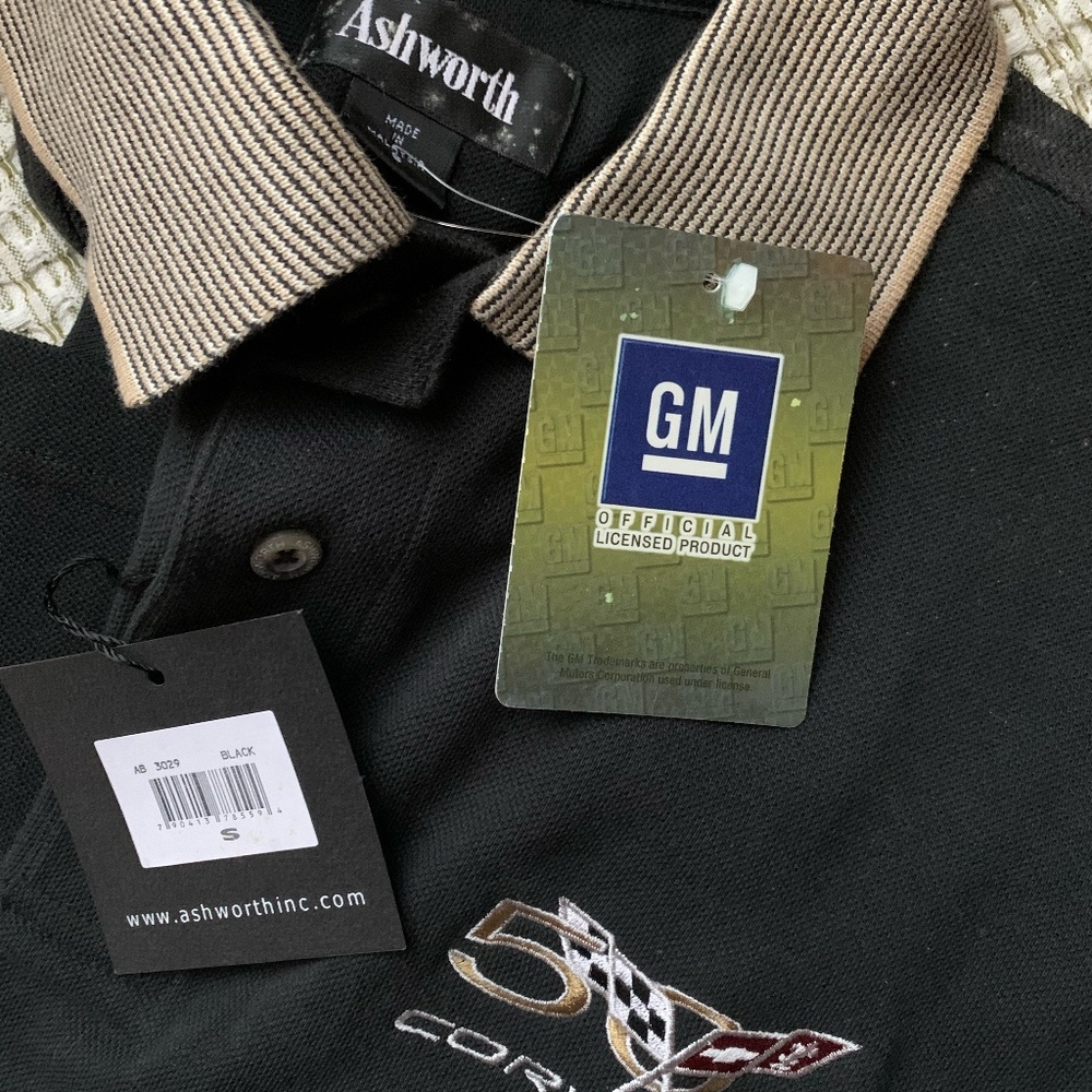 50th Anniversary Corvette Ashworth Polo Shirt.